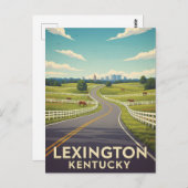 Lexington Kentucky Postcard Postkarte (Vorne/Hinten)