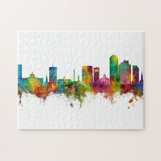 Lexington Kentucky Skyline Puzzle (Horizontal)