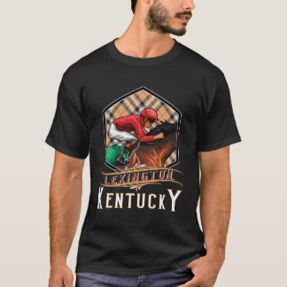 Lexington Kentucky Thoroughbred Racing Theme T-Shirt