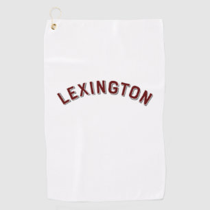 Lexington, Kentucky Vintag Arch Golfhandtuch