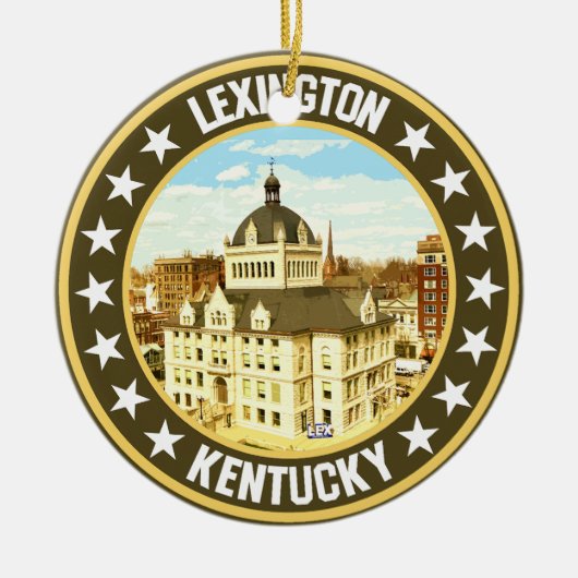Lexington Keramik Ornament (Vorne)