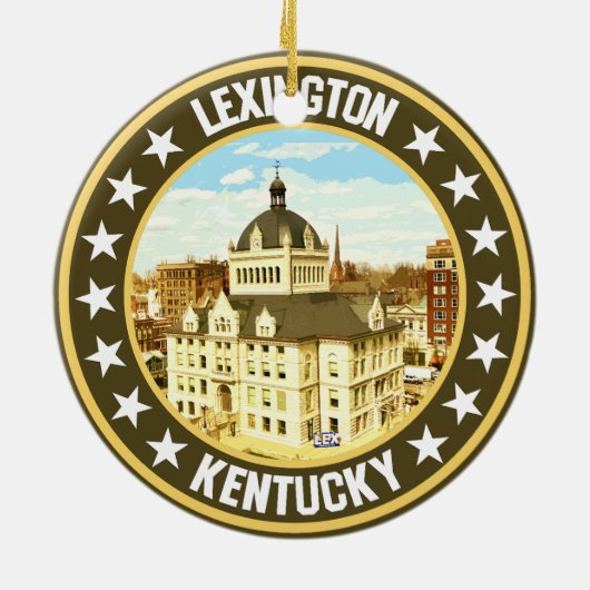 Lexington Keramik Ornament (Hinten)