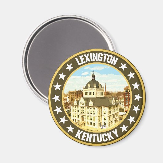 Lexington Magnet (Vorderseite/Rückseite)