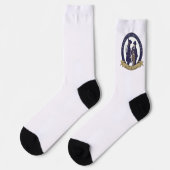 Lexington Minute Men Socken (Linkes Detail)