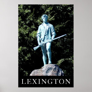Lexington Minuteman Poster