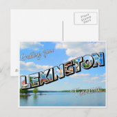 Lexington, TN Postcard Postkarte (Vorne/Hinten)