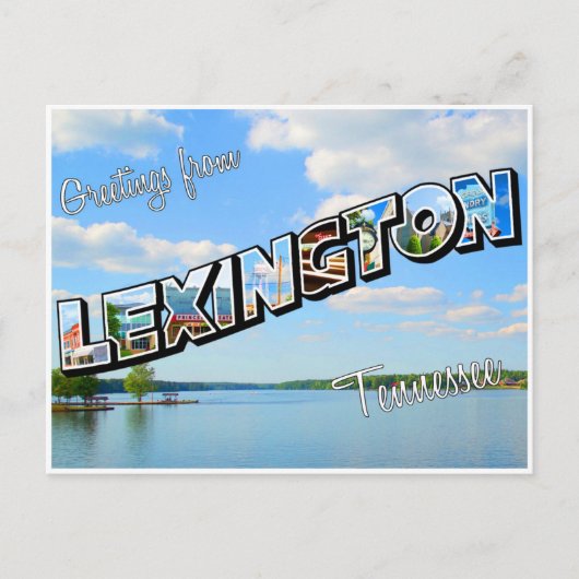 Lexington, TN Postcard Postkarte (Vorderseite)