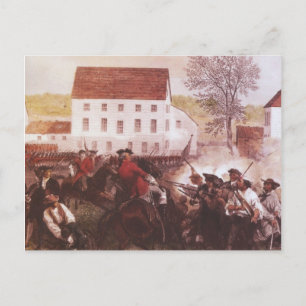 Lexington und Concord Postkarte