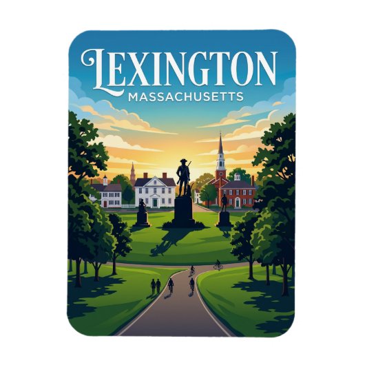 Lexington USA Magnet (Vertikal)
