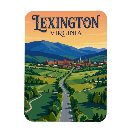 Lexington USA Magnet (Vertikal)
