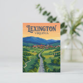 Lexington USA Postkarte (Stehend Vorderseite)