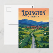 Lexington USA Postkarte (Vorne/Hinten)