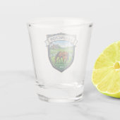 Lexington, USA USA Schnapsglas (Rückseite)