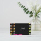 Lexis Business Cards Visitenkarte (Stehend Vorderseite)
