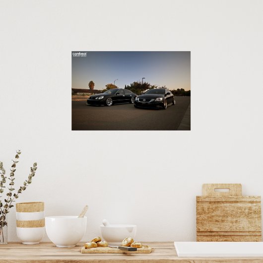 Lexus GS Brothers Poster (Küche)