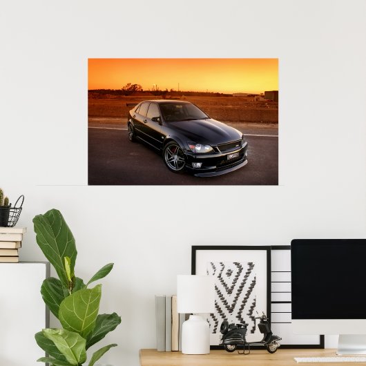 Lexus IS200 Poster (Heimbüro)