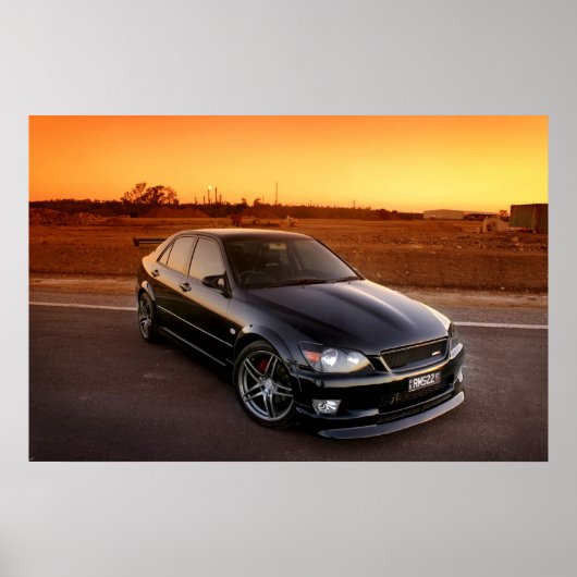 Lexus IS200 Poster (Vorne)