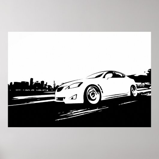 Lexus IS350 Poster (Vorne)