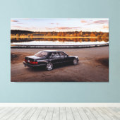 Lexus LS400 Leinwanddruck (Insitu (Holzboden))