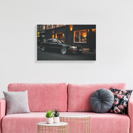 Lexus LS400 Leinwanddruck (Insitu (Wohnzimmer))