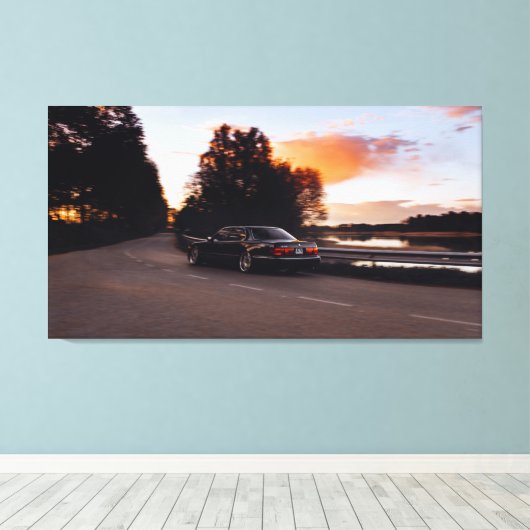Lexus LS400 Leinwanddruck (Insitu (Holzboden))