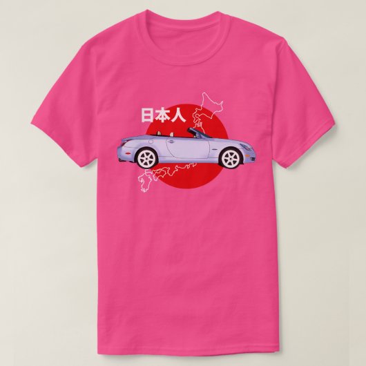 Lexus SC430 Seitenansicht T-Shirt (Design vorne)