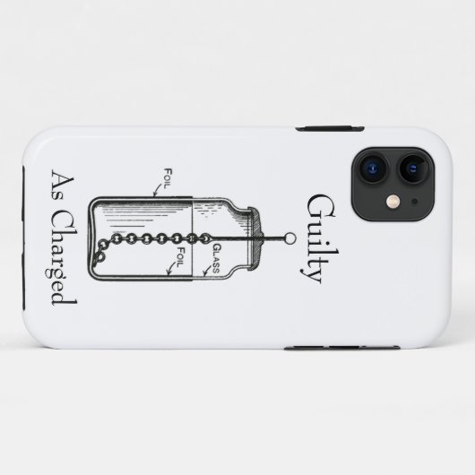 Leyden Jar Guilty als angeklagt Case-Mate iPhone Hülle (Rückseite (Horizontal))