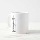 Leyden Jar Guilty als angeklagt Kaffeetasse (Vorderseite Links)