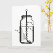 Leyden Jar Guilty als angeklagt Karte (Gelbe Blume)