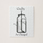 Leyden Jar Guilty als angeklagt Puzzle (Vertikal)