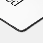 Leyden Jar Guilty als angeklagt Schreibtischunterlage (Ecke)