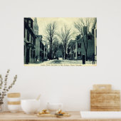 Leyden St Pilgrim Plymouth MA c1908 Poster (Küche)