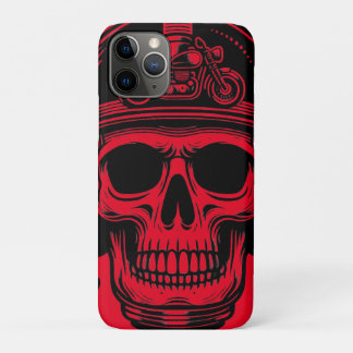 leyenda del cráneo del motociclista vintage Case-Mate iPhone hülle