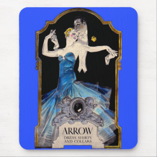 Leyendecker Arrow-Shirt der 1920er Jahre und Nr. 1 Mousepad