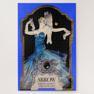 Leyendecker Arrow-Shirt der 1920er Jahre und Nr. 1 Puzzle