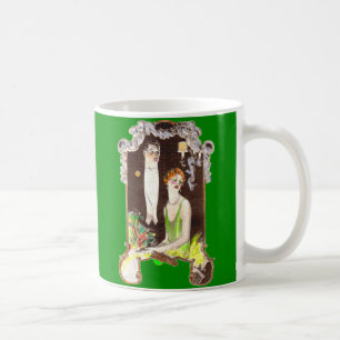 Leyendecker Arrow-Shirt und Kunst der 1920er Jahre Kaffeetasse