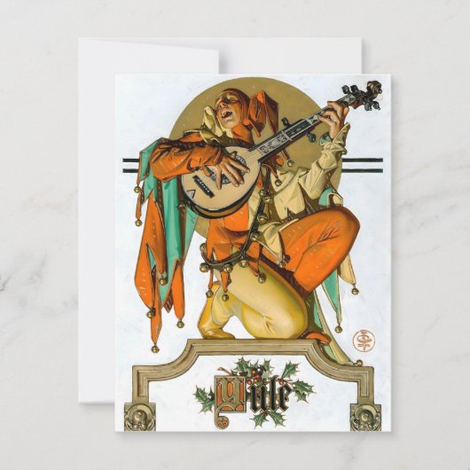 Leyendecker Weihnachten Jester (Vorderseite)