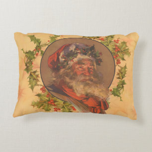 Leyendecker Weihnachtsmann Antik Viktorianisch Dekokissen