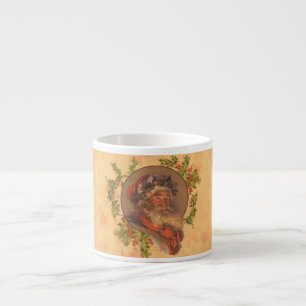Leyendecker Weihnachtsmann Antik Viktorianisch Espressotasse
