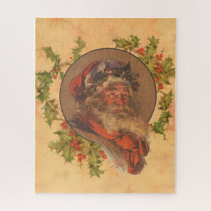Leyendecker Weihnachtsmann Antik Viktorianisch Puzzle