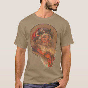 Leyendecker Weihnachtsmann Antik Viktorianisch T-Shirt