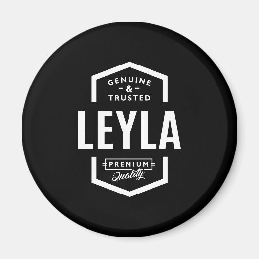 Leyla Personalisiert Name Birthday Magnet (Vorne)