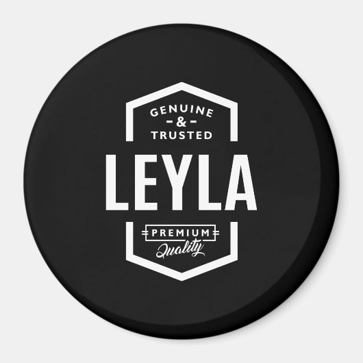 Leyla Personalisiert Name Birthday Magnet (Vorne)