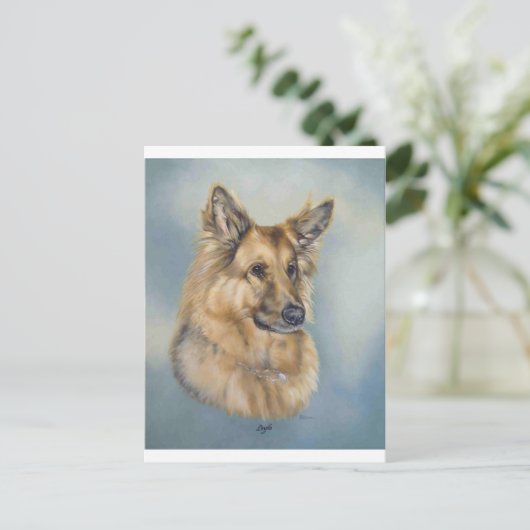 Leyla Postkarte (Stehend Vorderseite)