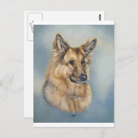 Leyla Postkarte (Vorne/Hinten)