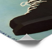 Leysin, Schweiz, Skiposter Poster (Ecke)