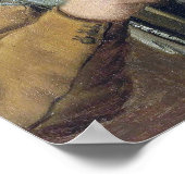 Leyster - Ein Kartenspieler Poster (Ecke)