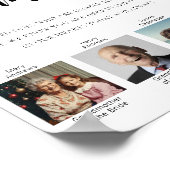 Leyton-Foto bei einer Gedächtnishochzeit Poster (Ecke)