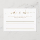 Leyton Gold wünscht und berät Begleitkarte (Vorderseite)