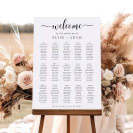 Leyton Modern Minimal 15 Tisch Plakat